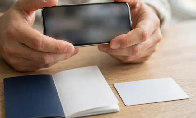 Verifying identity to open a bank account online with phone and ID documents